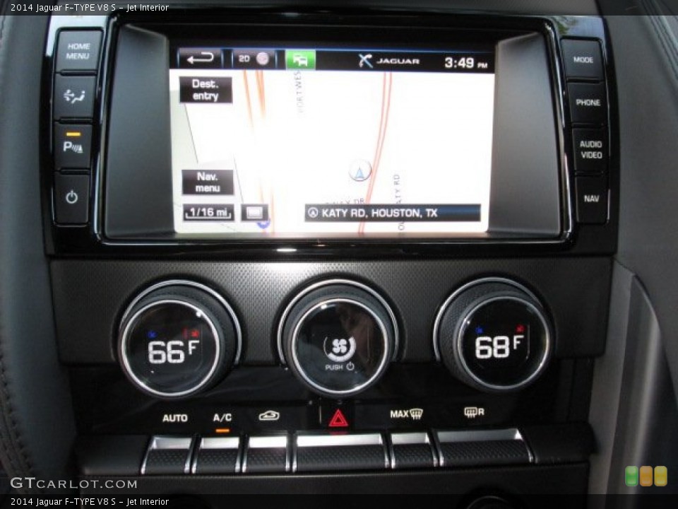 Jet Interior Controls for the 2014 Jaguar F-TYPE V8 S #87134394