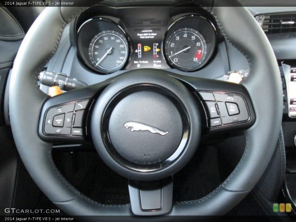 Jet Interior Steering Wheel for the 2014 Jaguar F-TYPE V8 S #87134478