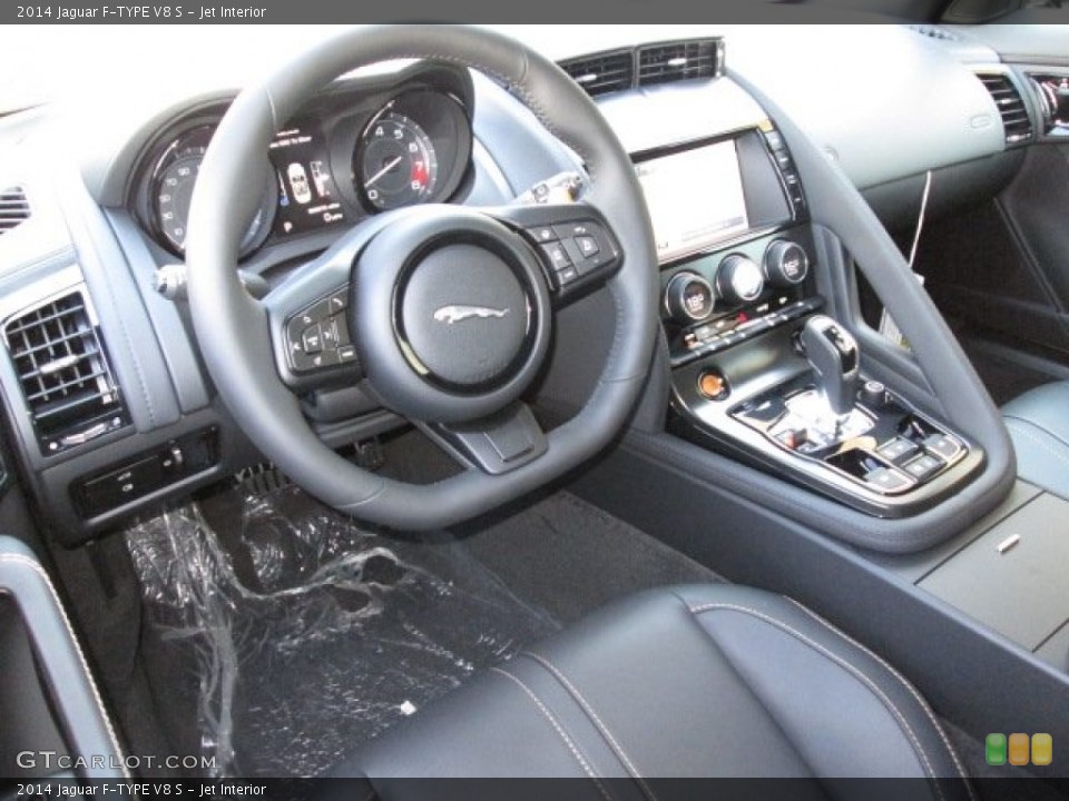 Jet Interior Prime Interior for the 2014 Jaguar F-TYPE V8 S #87134599