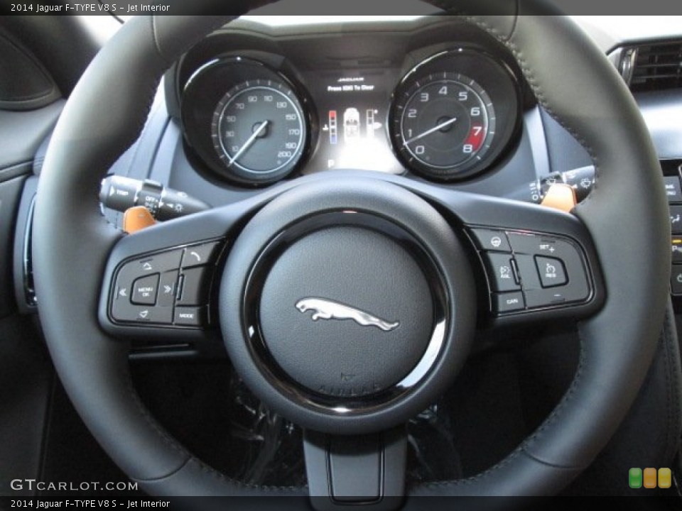 Jet Interior Steering Wheel for the 2014 Jaguar F-TYPE V8 S #87134895