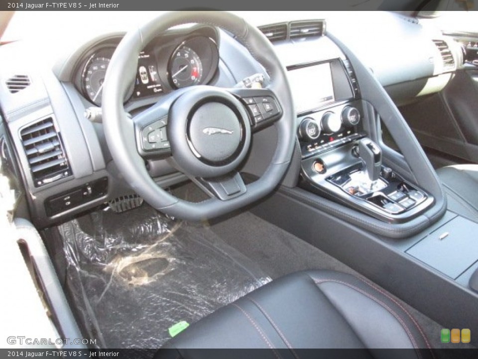 Jet Interior Prime Interior for the 2014 Jaguar F-TYPE V8 S #87135021