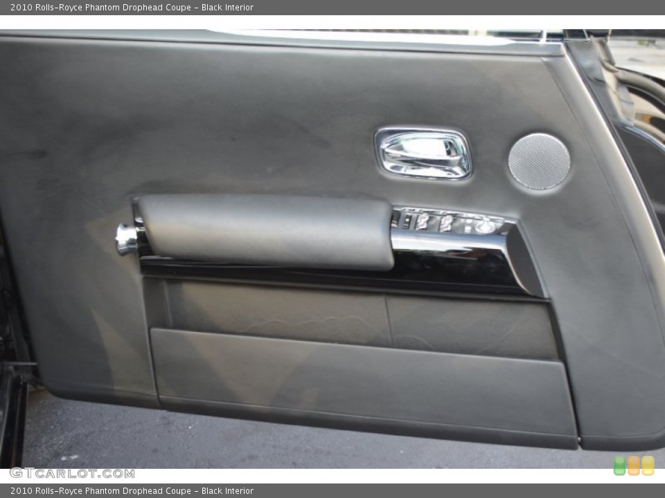 Black Interior Door Panel for the 2010 Rolls-Royce Phantom Drophead Coupe #87135055