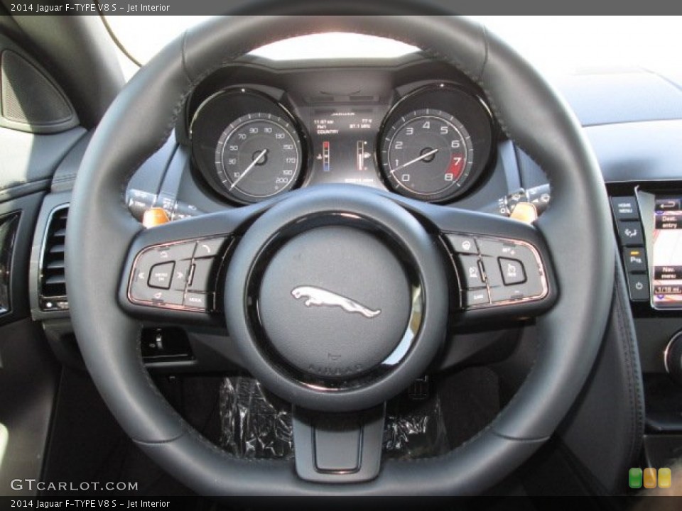 Jet Interior Steering Wheel for the 2014 Jaguar F-TYPE V8 S #87135315
