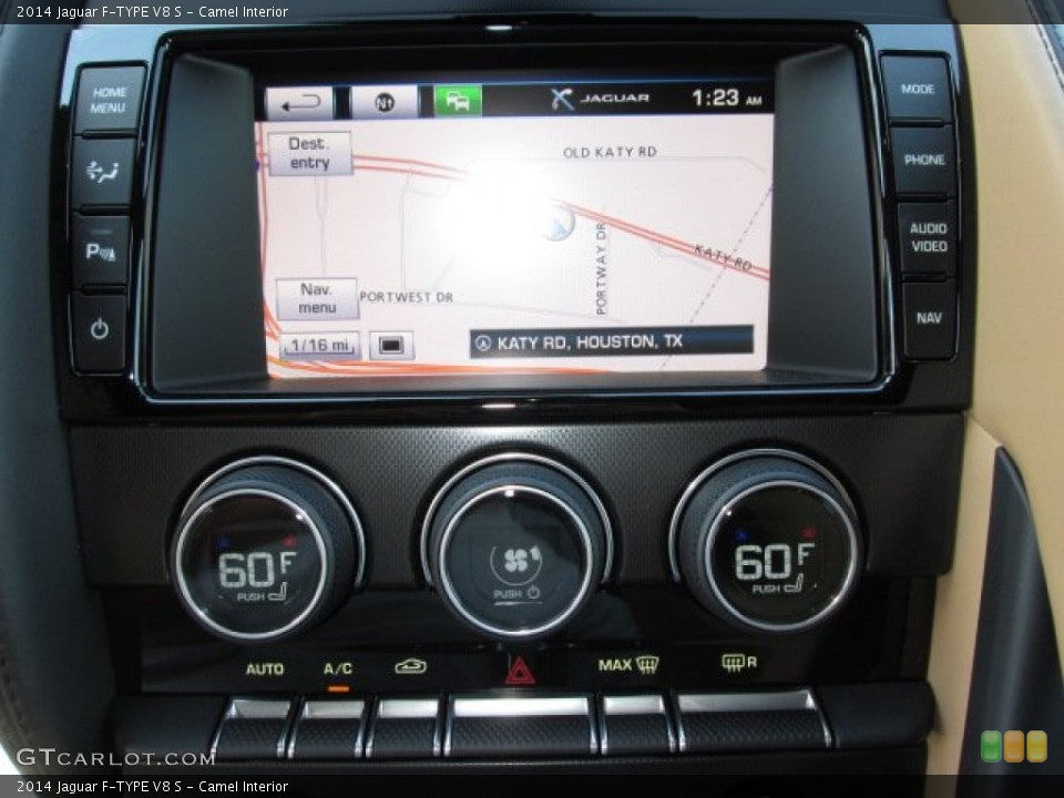 Camel Interior Controls for the 2014 Jaguar F-TYPE V8 S #87135639