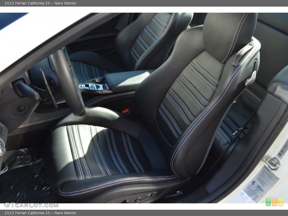 Nero Interior Front Seat for the 2013 Ferrari California 30 #87136953