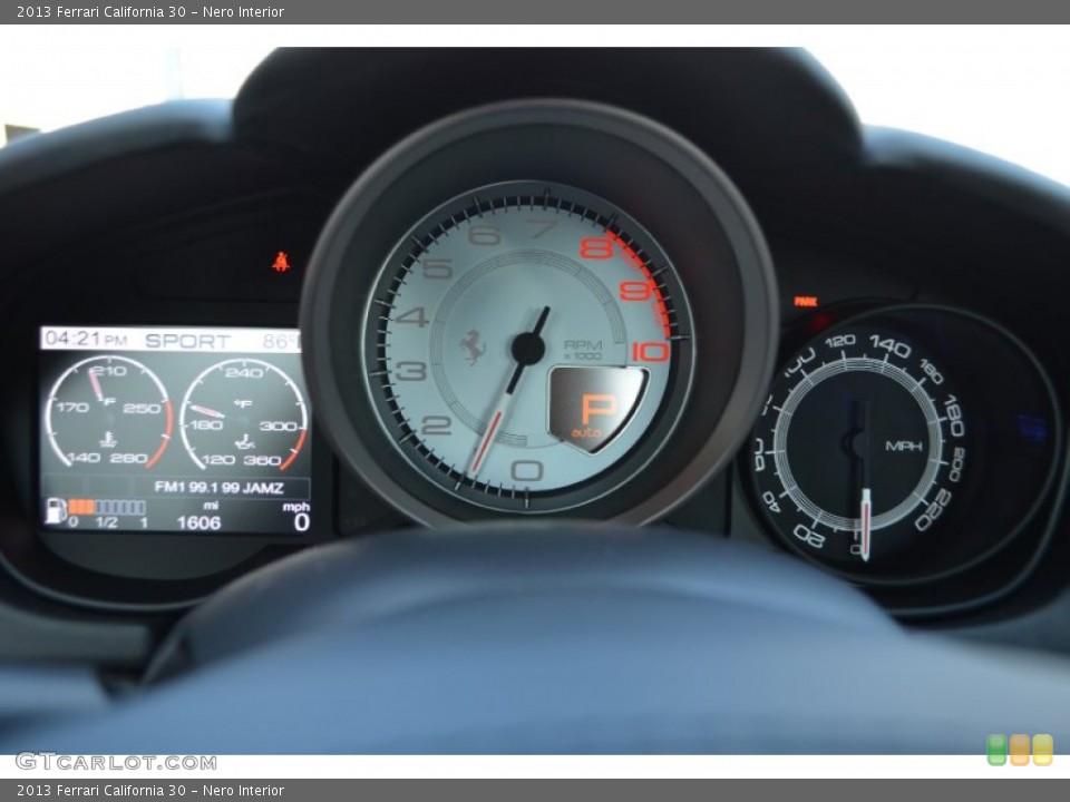 Nero Interior Gauges for the 2013 Ferrari California 30 #87137019