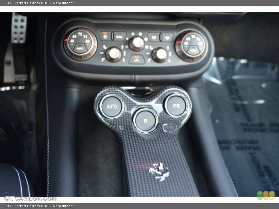 Nero Interior Controls for the 2013 Ferrari California 30 #87137043