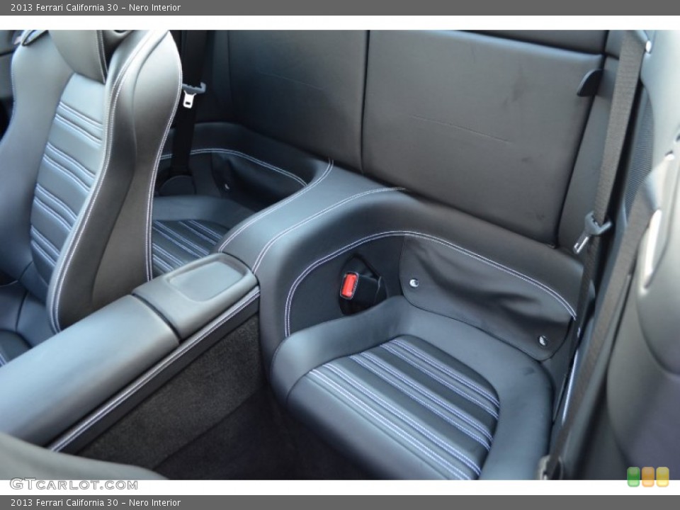 Nero Interior Rear Seat for the 2013 Ferrari California 30 #87137087
