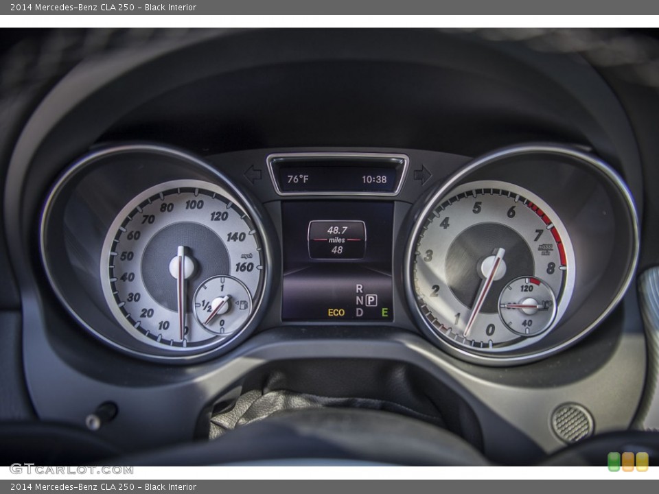 Black Interior Gauges for the 2014 Mercedes-Benz CLA 250 #87140292