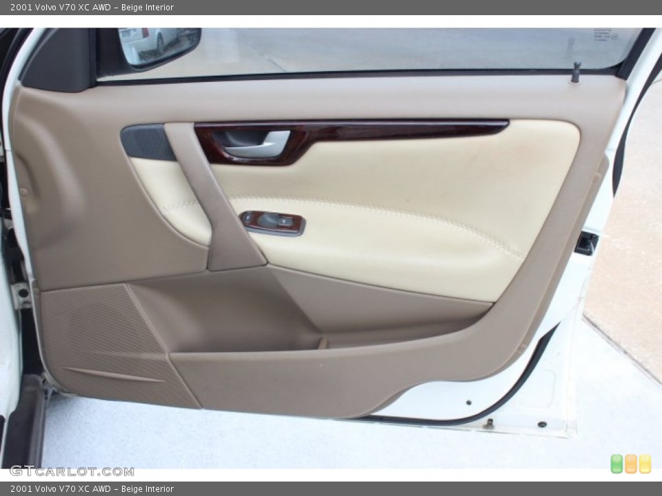 Beige Interior Door Panel for the 2001 Volvo V70 XC AWD #87146484