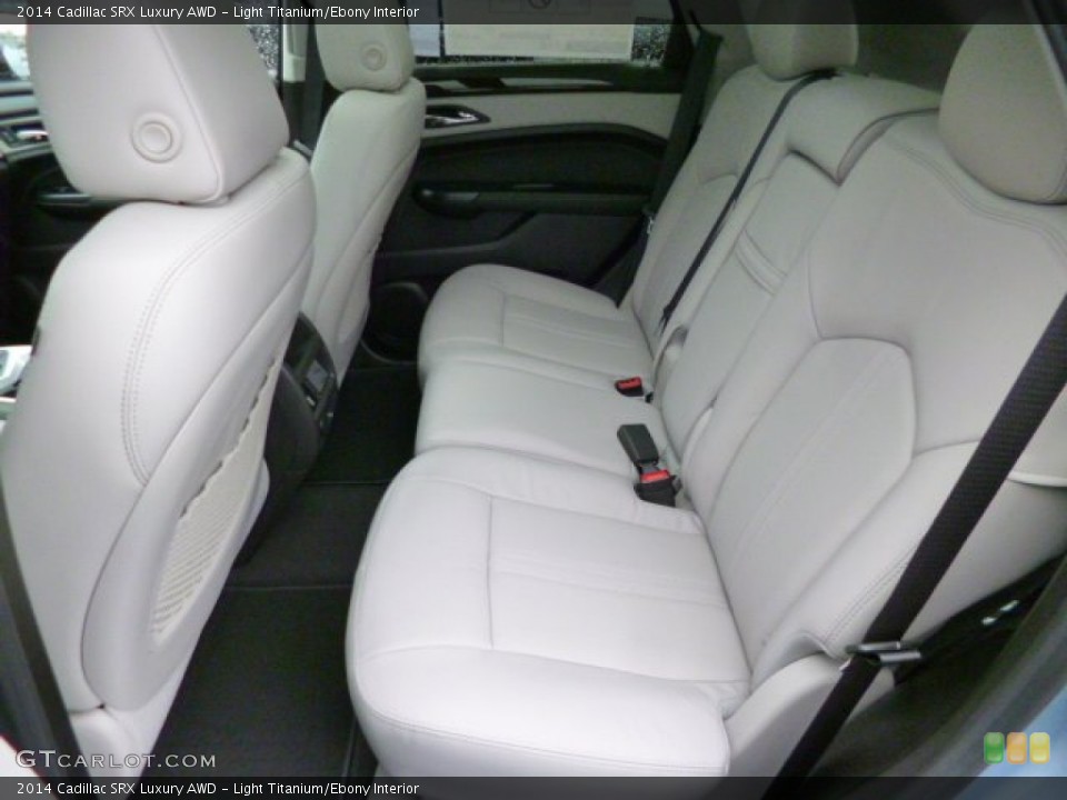 Light Titanium/Ebony Interior Rear Seat for the 2014 Cadillac SRX Luxury AWD #87148005