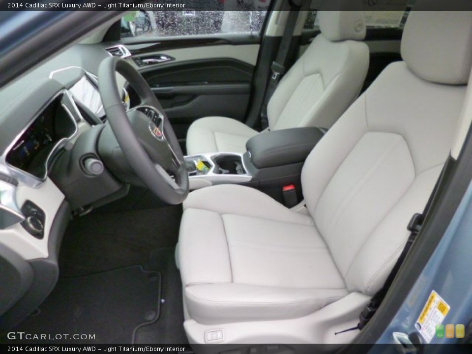 Light Titanium/Ebony Interior Front Seat for the 2014 Cadillac SRX Luxury AWD #87148026