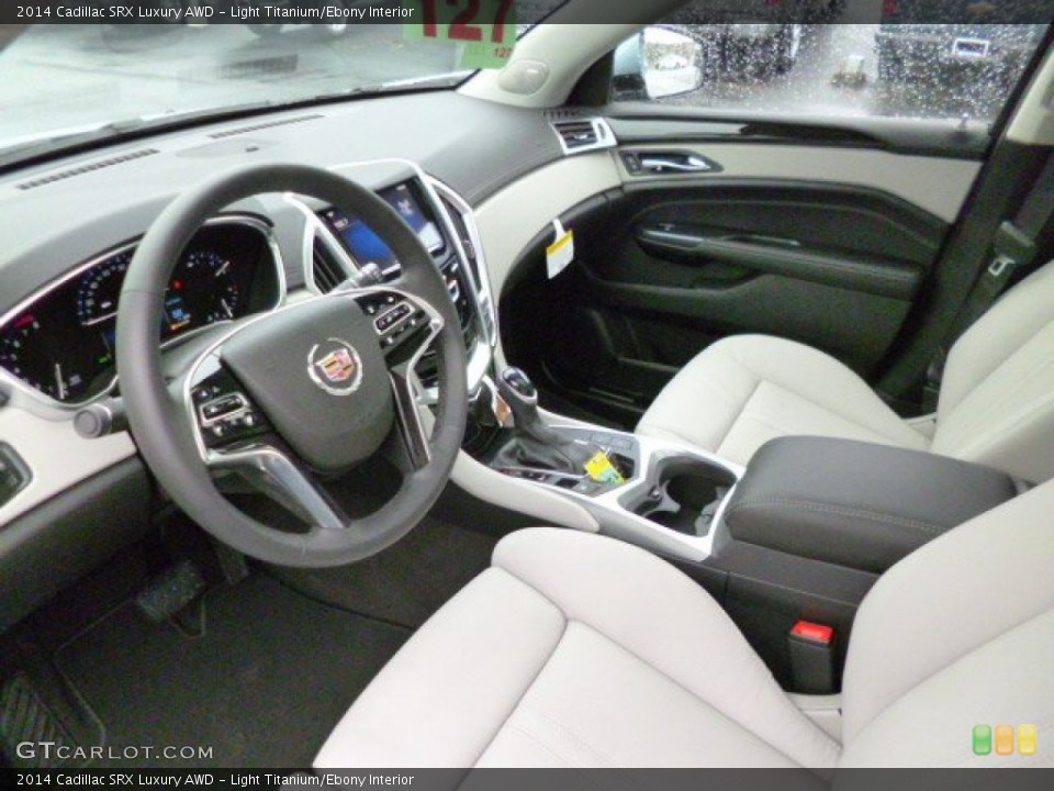 Light Titanium/Ebony Interior Prime Interior for the 2014 Cadillac SRX Luxury AWD #87148047