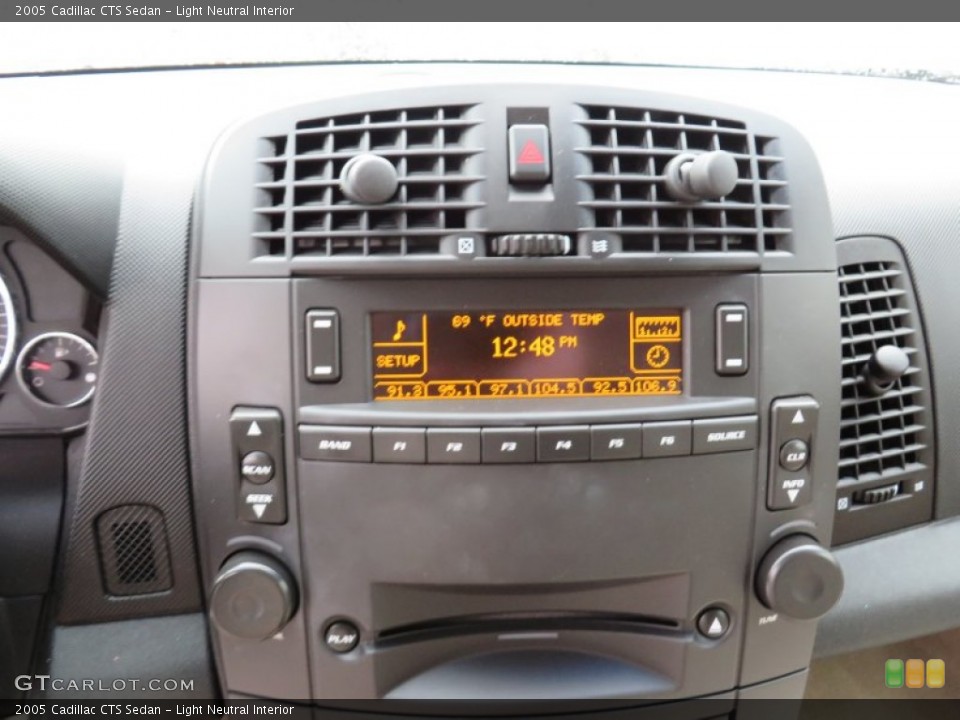 Light Neutral Interior Audio System for the 2005 Cadillac CTS Sedan #87148770