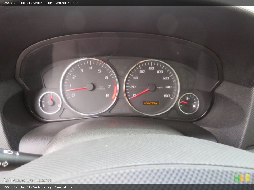 Light Neutral Interior Gauges for the 2005 Cadillac CTS Sedan #87148833