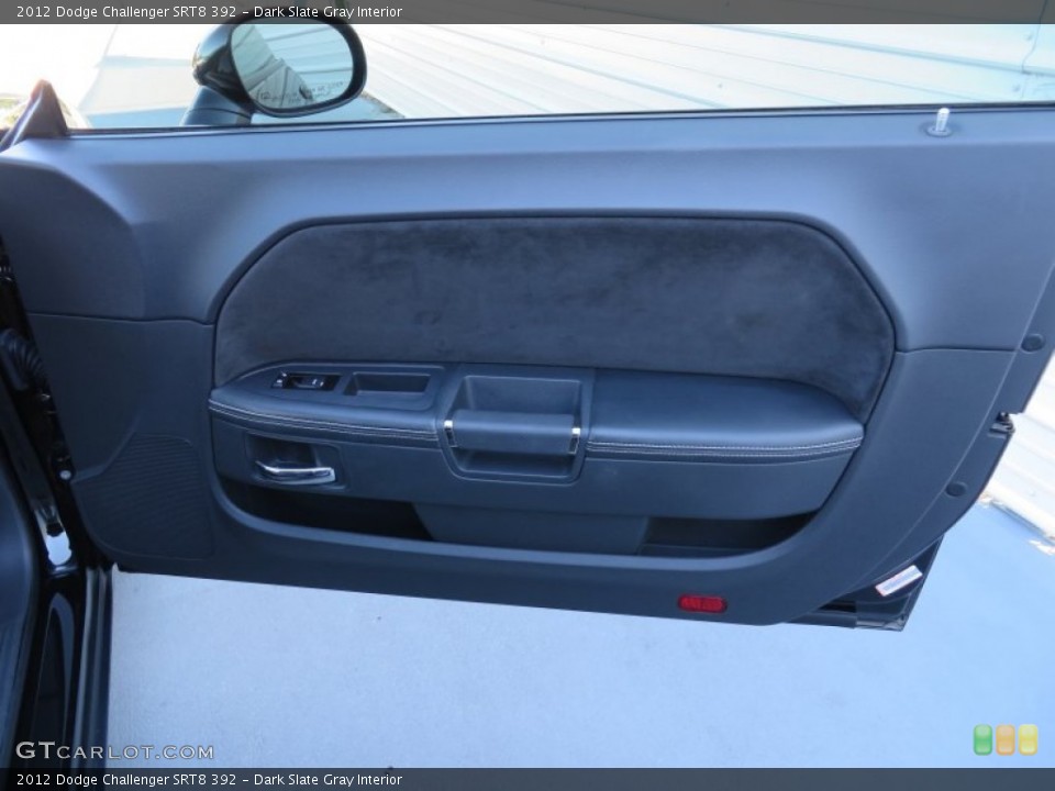 Dark Slate Gray Interior Door Panel for the 2012 Dodge Challenger SRT8 392 #87150315