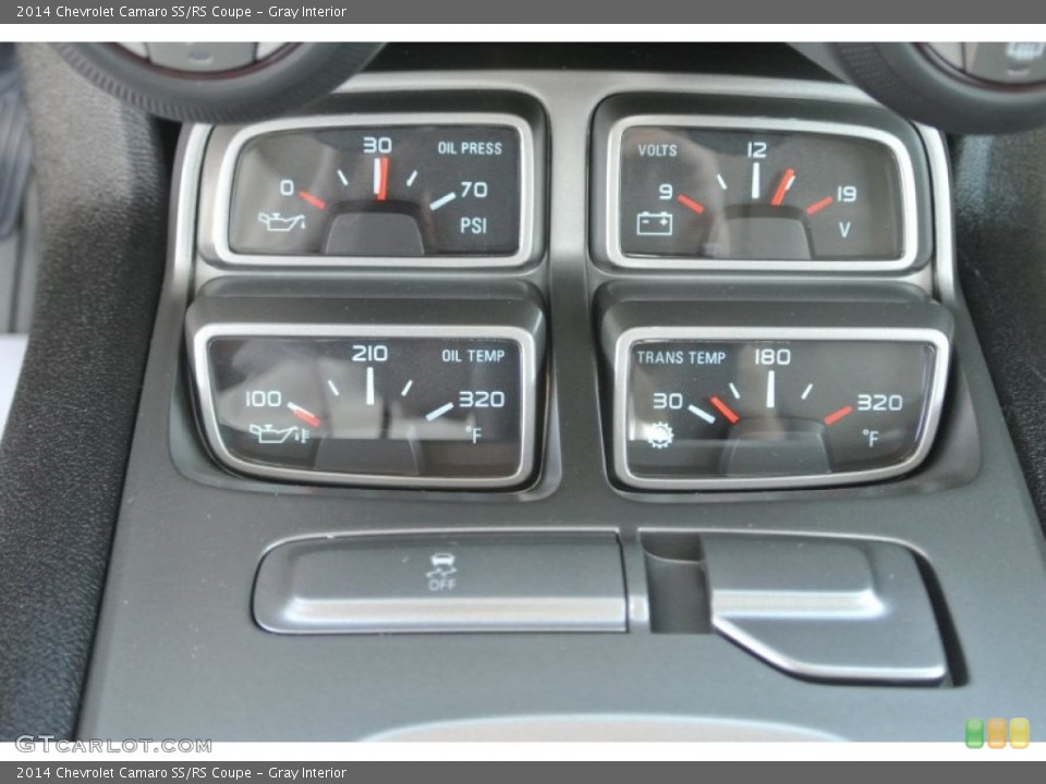 Gray Interior Gauges for the 2014 Chevrolet Camaro SS/RS Coupe #87154575