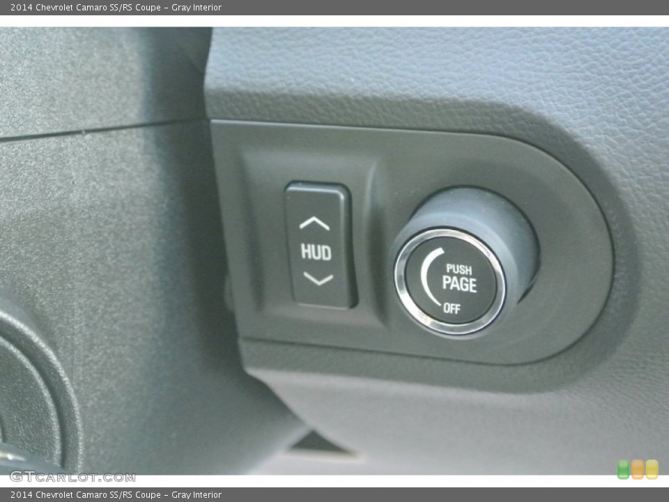 Gray Interior Controls for the 2014 Chevrolet Camaro SS/RS Coupe #87154662