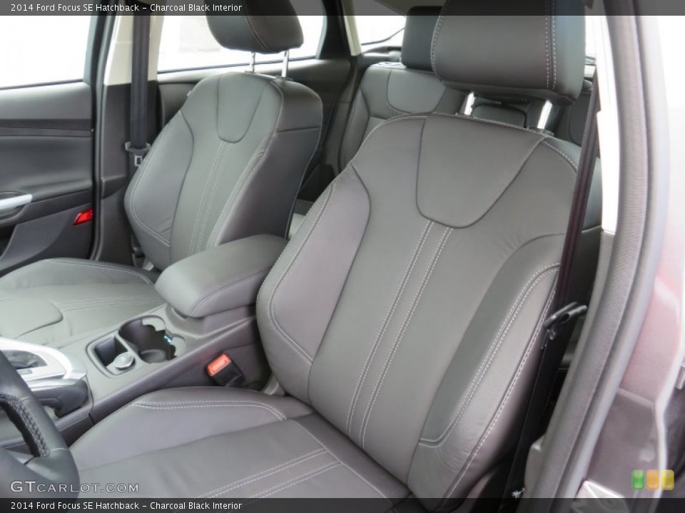 Charcoal Black Interior Front Seat for the 2014 Ford Focus SE Hatchback #87163515