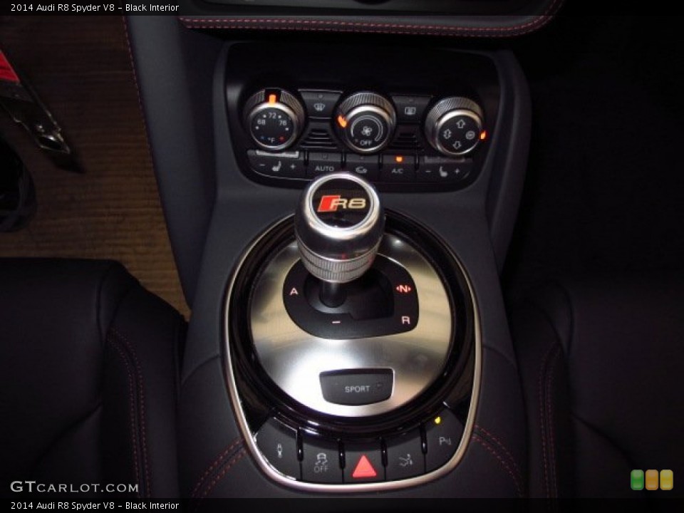 Black Interior Transmission for the 2014 Audi R8 Spyder V8 #87166993
