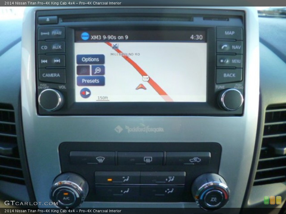 Pro-4X Charcoal Interior Navigation for the 2014 Nissan Titan Pro-4X King Cab 4x4 #87167256