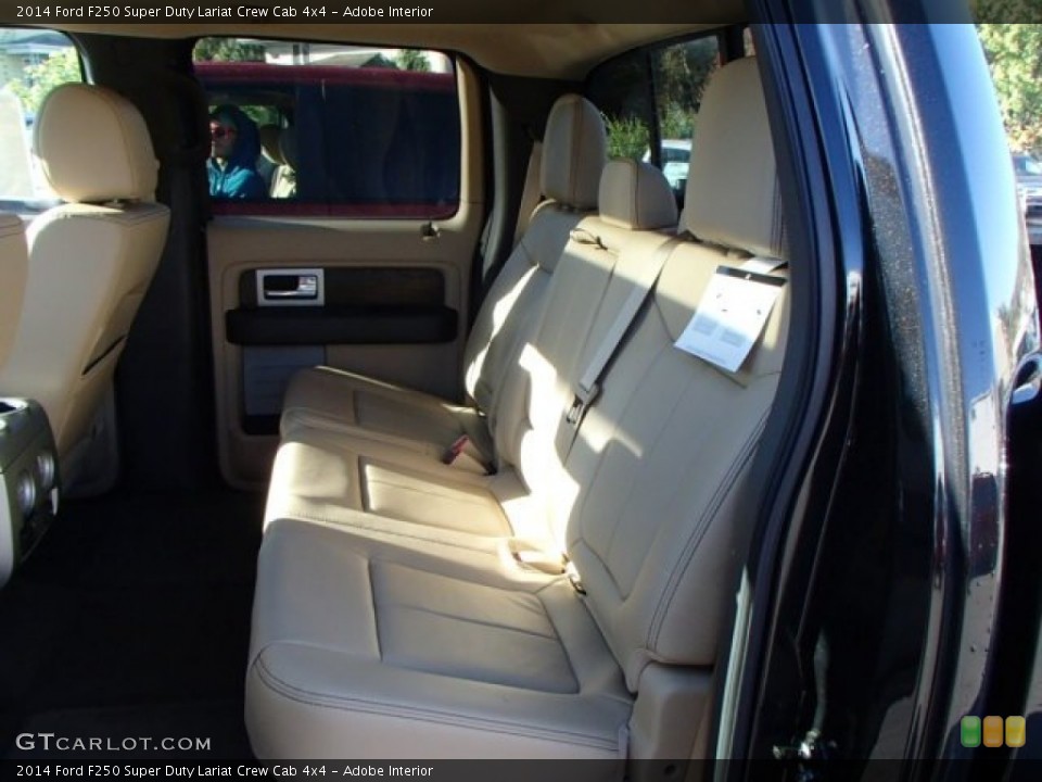Adobe Interior Rear Seat for the 2014 Ford F250 Super Duty Lariat Crew Cab 4x4 #87171591