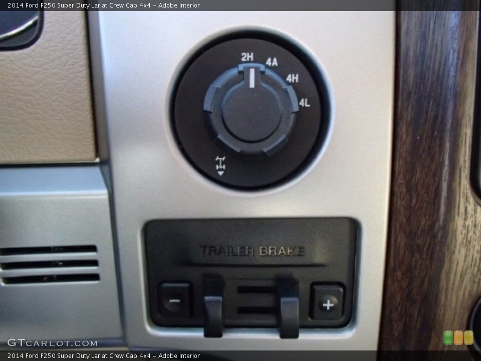 Adobe Interior Controls for the 2014 Ford F250 Super Duty Lariat Crew Cab 4x4 #87171684