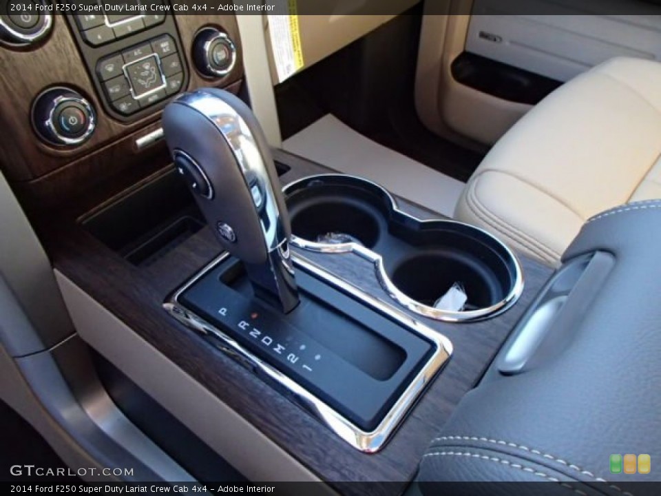 Adobe Interior Transmission for the 2014 Ford F250 Super Duty Lariat Crew Cab 4x4 #87171714