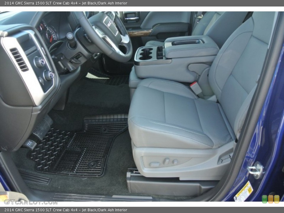 Jet Black/Dark Ash Interior Photo for the 2014 GMC Sierra 1500 SLT Crew Cab 4x4 #87171912