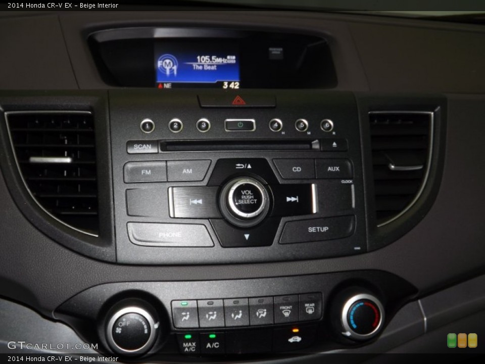 Beige Interior Controls for the 2014 Honda CR-V EX #87176328