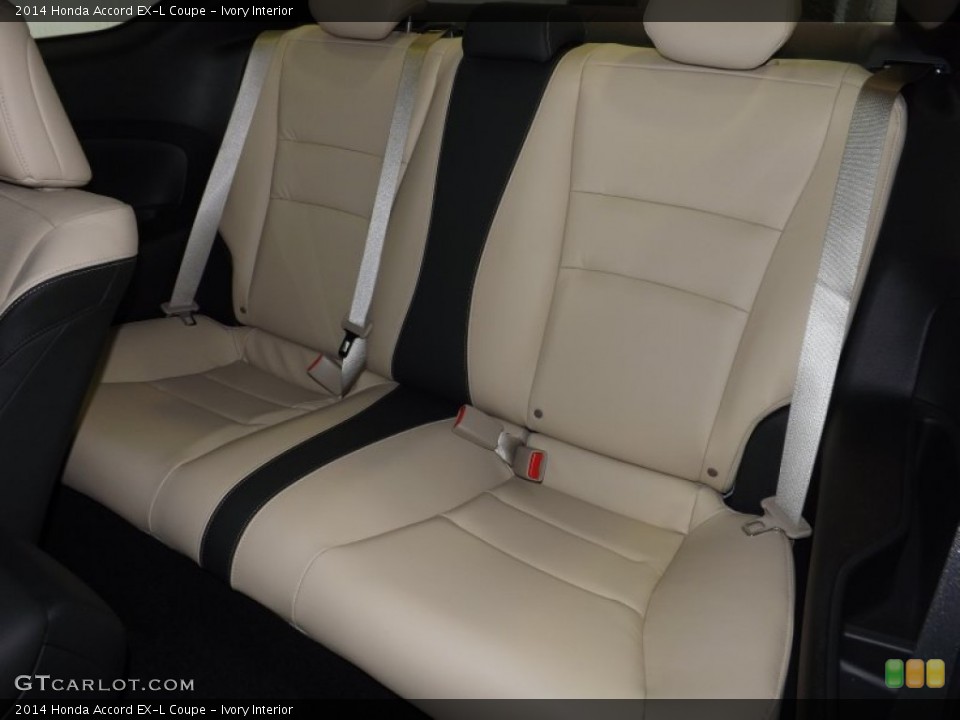 Ivory Interior Rear Seat for the 2014 Honda Accord EX-L Coupe #87177681