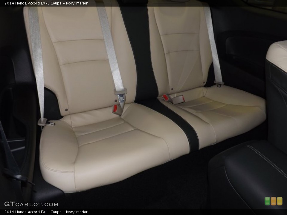 Ivory Interior Rear Seat for the 2014 Honda Accord EX-L Coupe #87177717