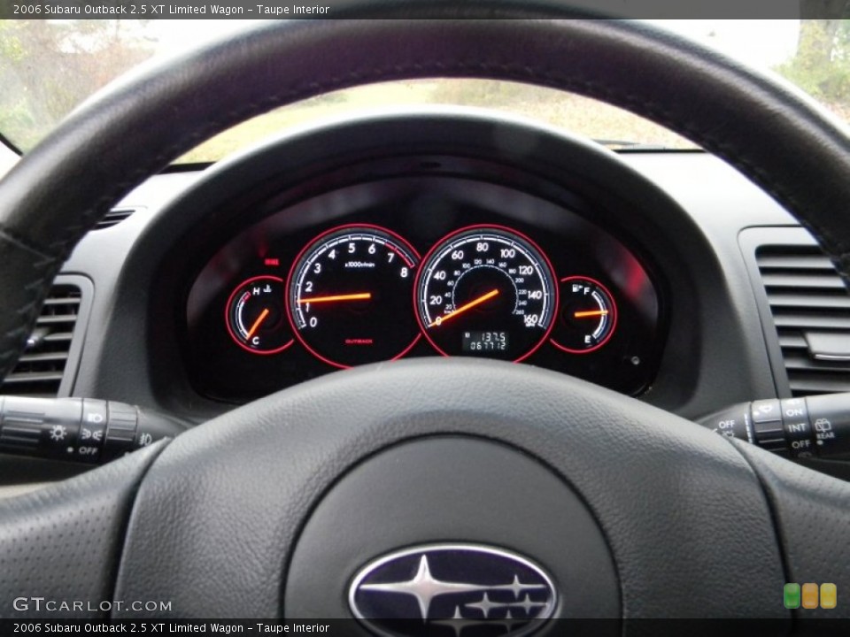 Taupe Interior Gauges for the 2006 Subaru Outback 2.5 XT Limited Wagon #87179565