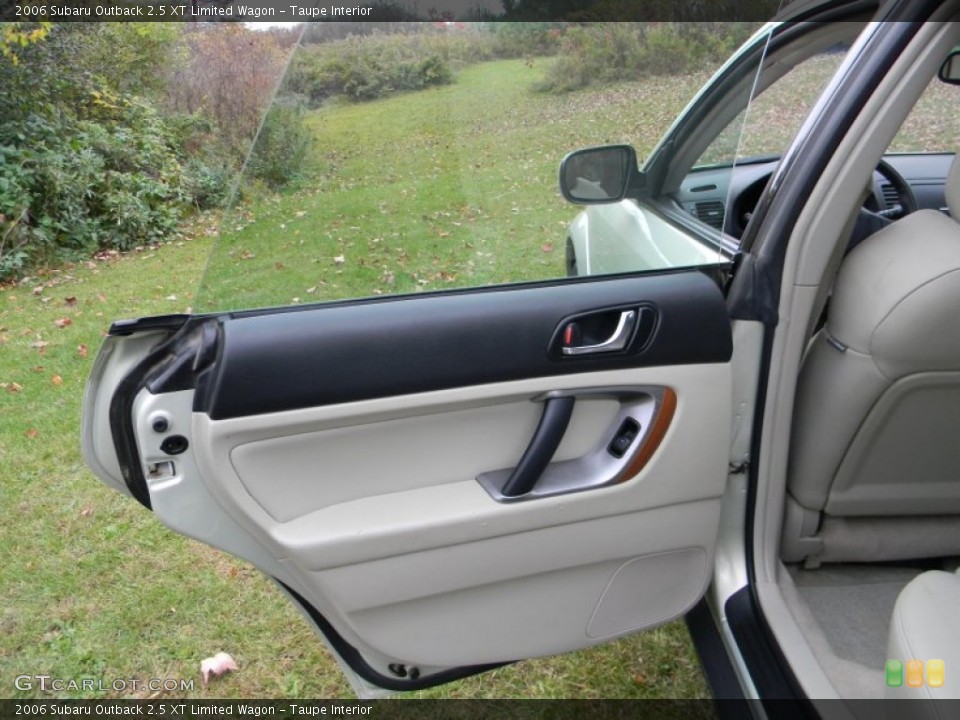 Taupe Interior Door Panel for the 2006 Subaru Outback 2.5 XT Limited Wagon #87179694