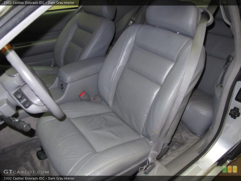Dark Gray Interior Front Seat for the 2002 Cadillac Eldorado ESC #87181920