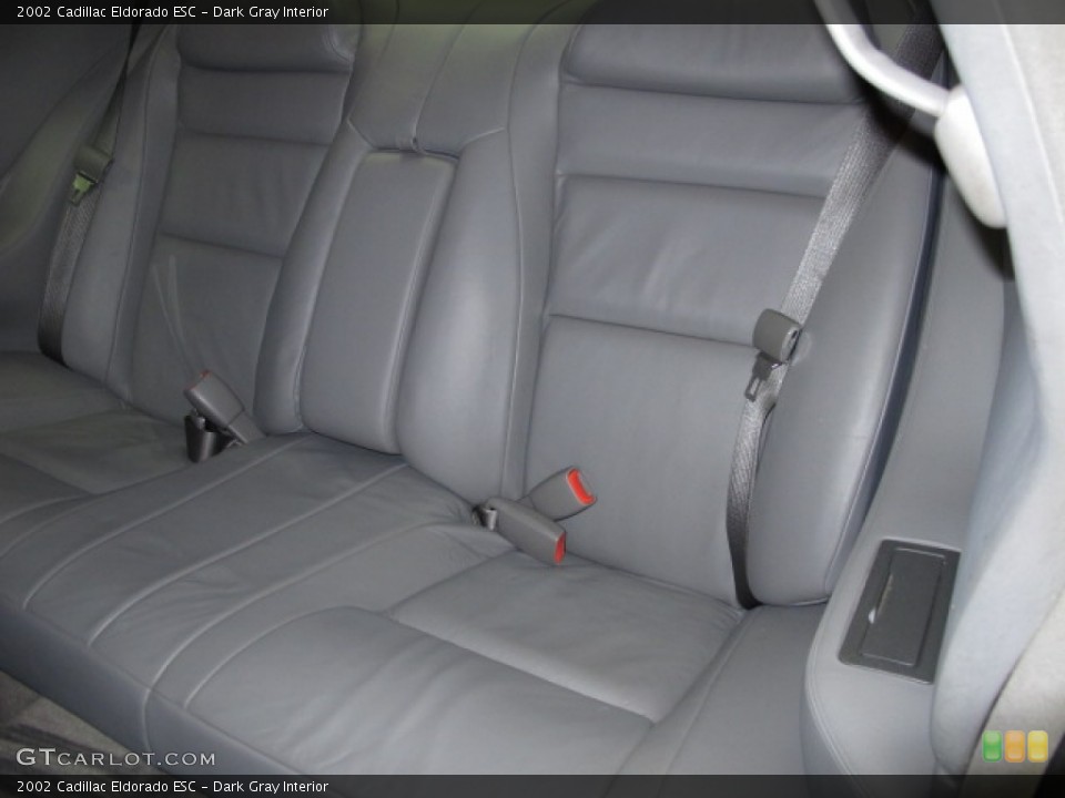 Dark Gray Interior Rear Seat for the 2002 Cadillac Eldorado ESC #87181923