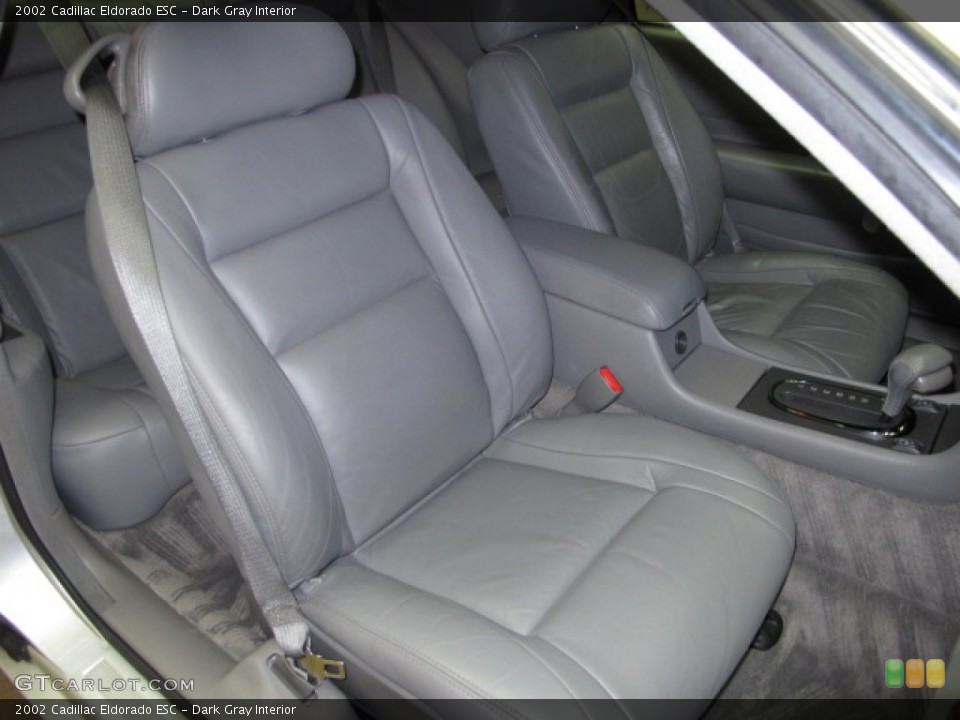 Dark Gray 2002 Cadillac Eldorado Interiors