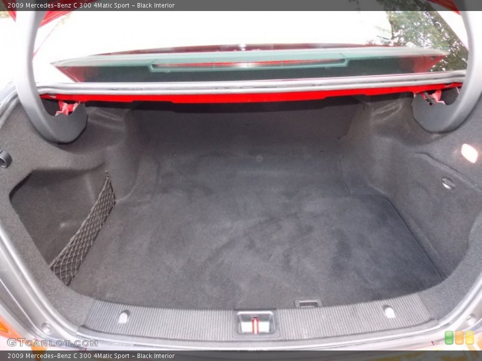 Black Interior Trunk for the 2009 Mercedes-Benz C 300 4Matic Sport #87184580
