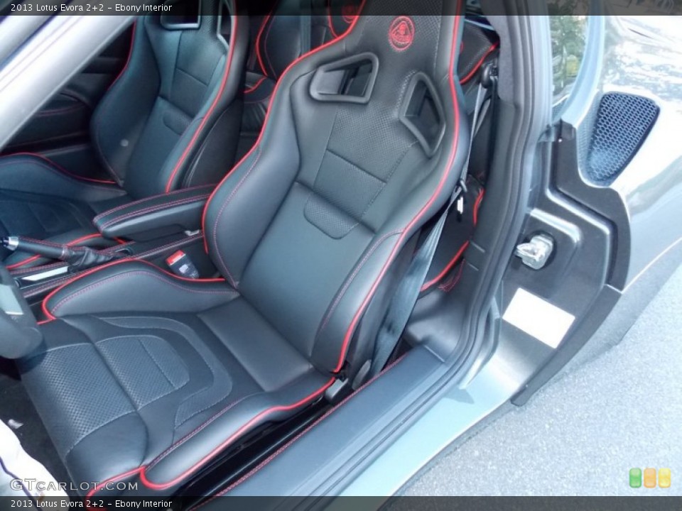 Ebony Interior Front Seat for the 2013 Lotus Evora 2+2 #87185203