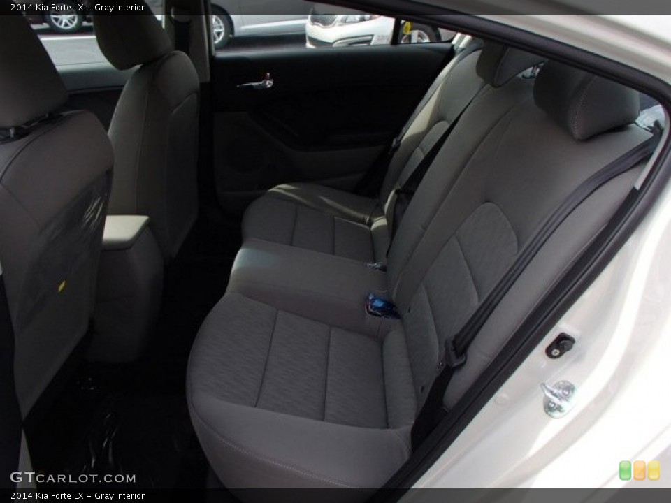 Gray Interior Rear Seat for the 2014 Kia Forte LX #87185355