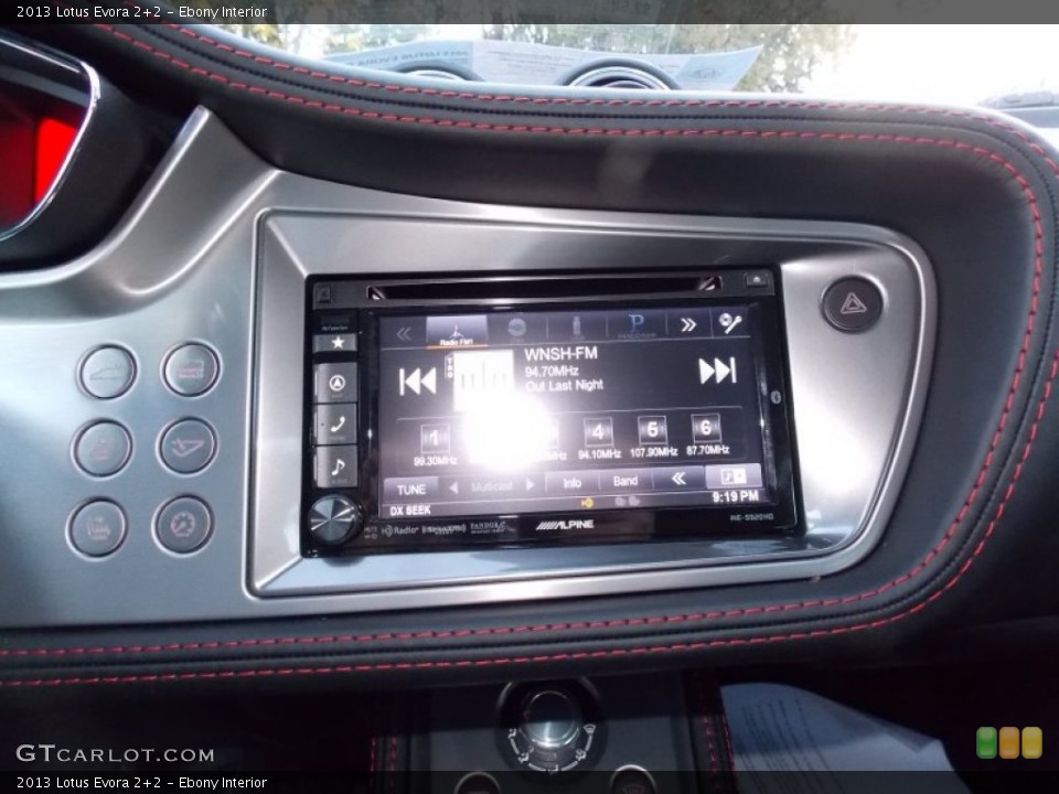 Ebony Interior Controls for the 2013 Lotus Evora 2+2 #87185367