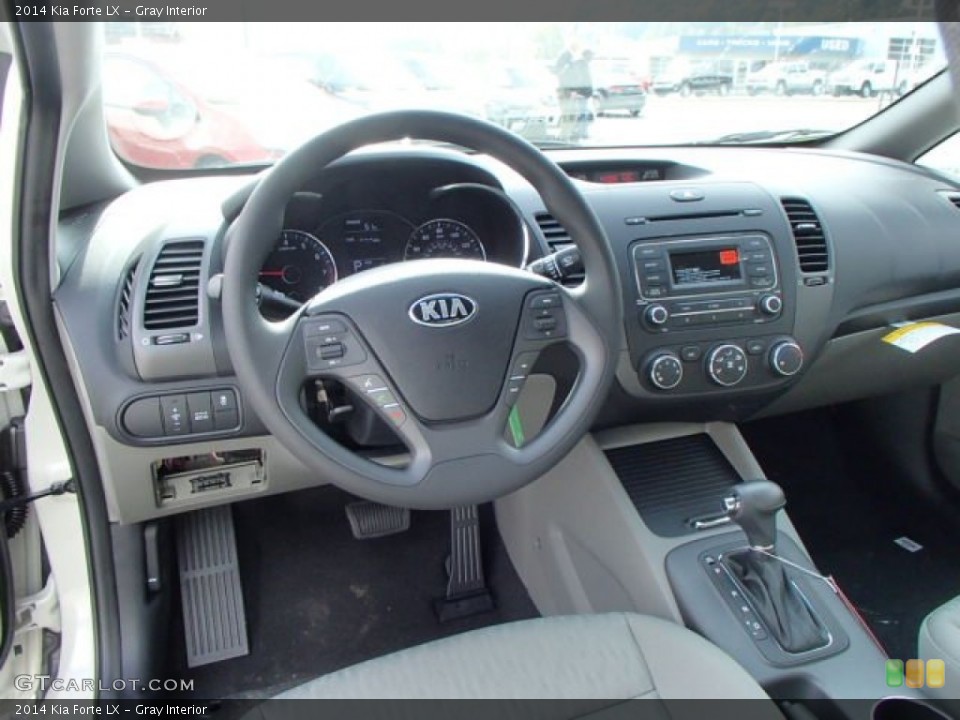 Gray Interior Dashboard for the 2014 Kia Forte LX #87185400