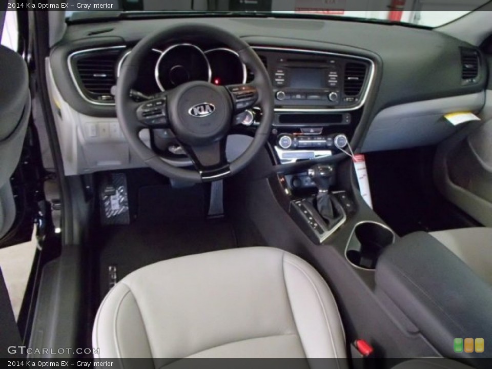 Gray 2014 Kia Optima Interiors