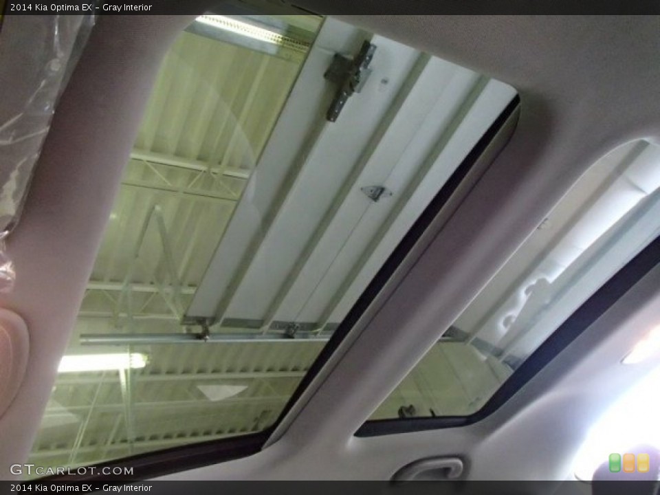 Gray Interior Sunroof for the 2014 Kia Optima EX #87186879