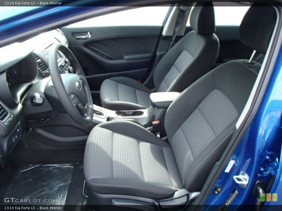 Black Interior Front Seat for the 2014 Kia Forte LX #87187221