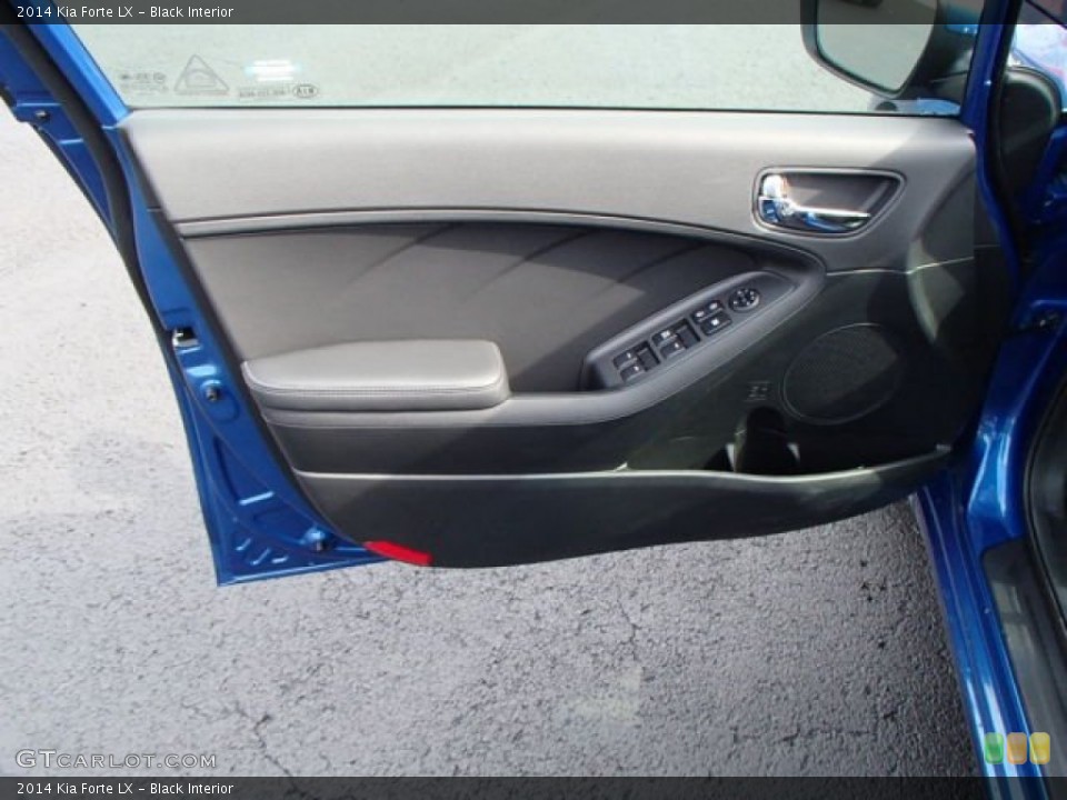 Black Interior Door Panel for the 2014 Kia Forte LX #87187245