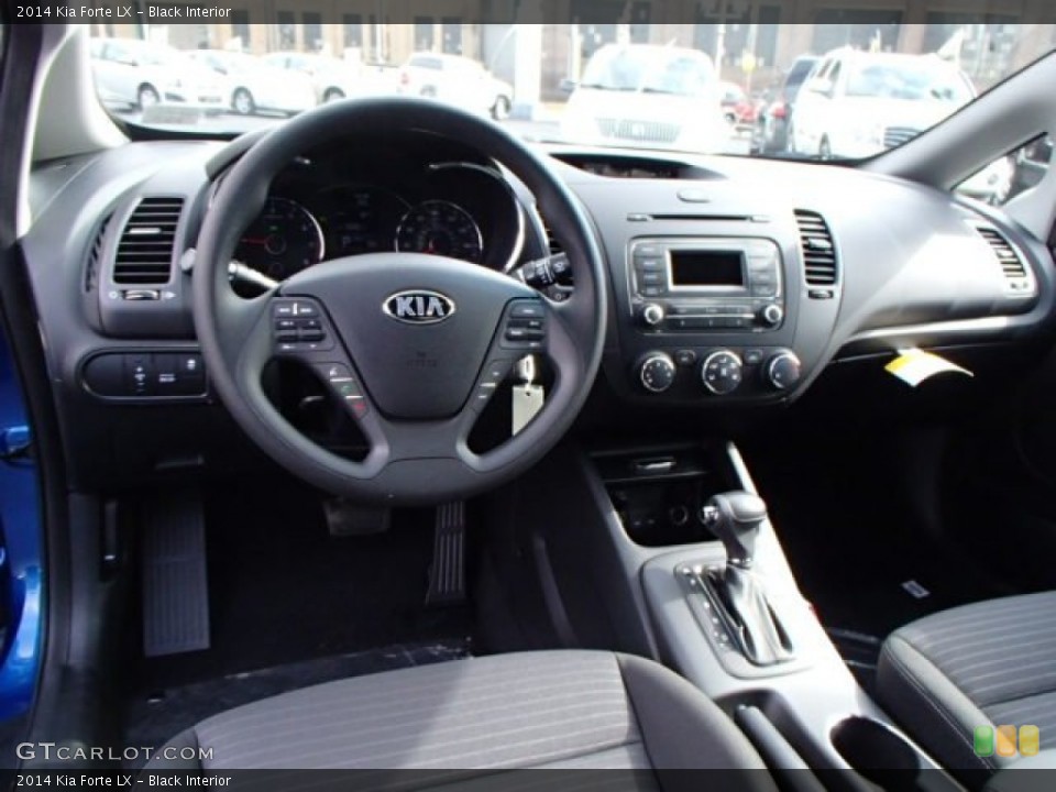 Black Interior Prime Interior for the 2014 Kia Forte LX #87187311