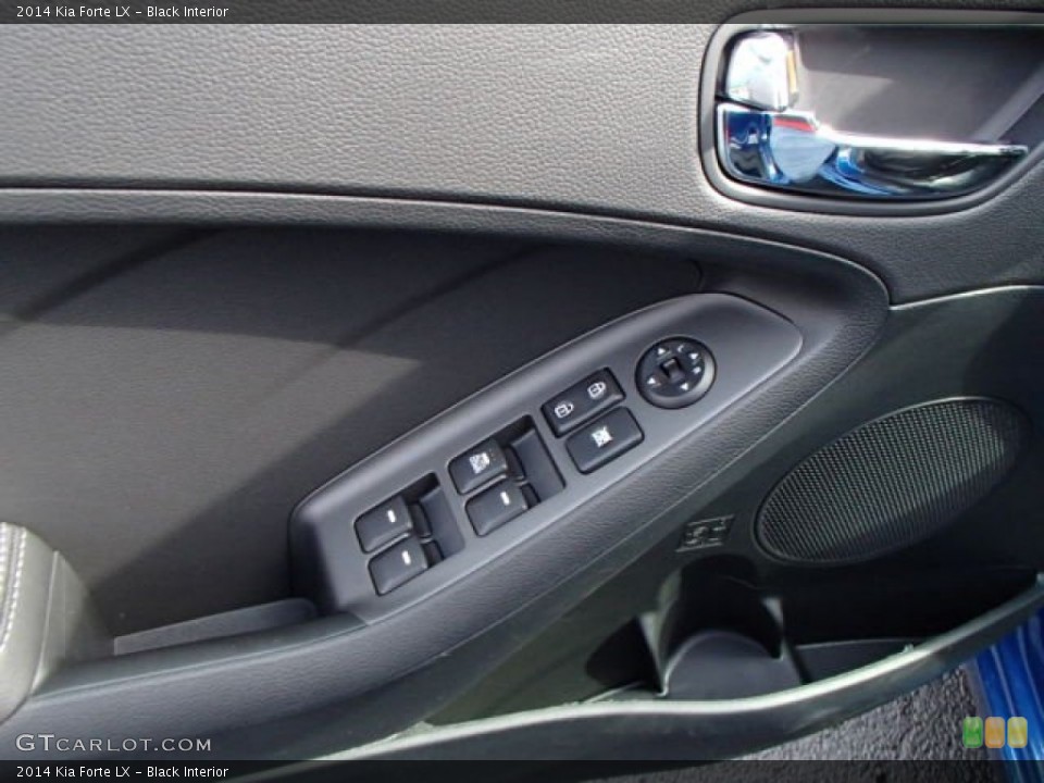 Black Interior Controls for the 2014 Kia Forte LX #87187335