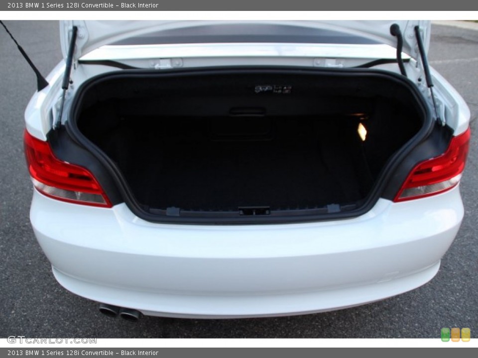Black Interior Trunk for the 2013 BMW 1 Series 128i Convertible #87192075
