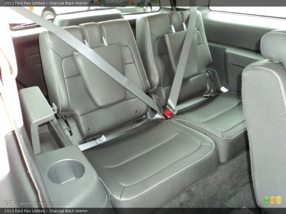 Charcoal Black Interior Rear Seat for the 2011 Ford Flex Limited #87195955